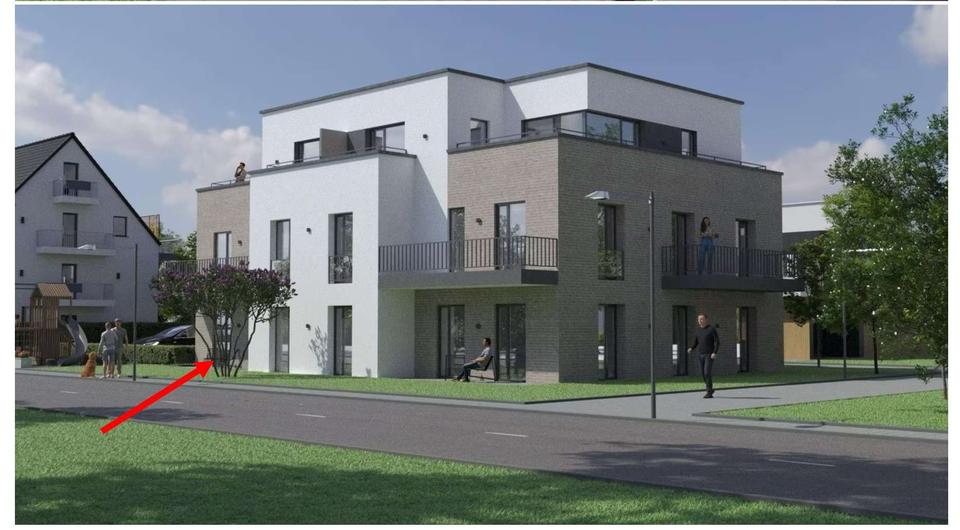 Thumbnail-Neubau-Erstbezug: Barrierefreie 3-Zimmer-Wohnung mit Garten & neuer Küche in Mecklenbeck