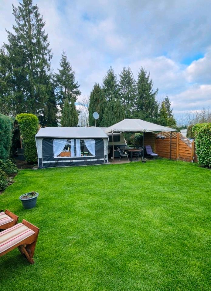 Thumbnail-Campingplatz (Pacht 800 jahr) Wohnwagen neues Ganzjahresvorzelt