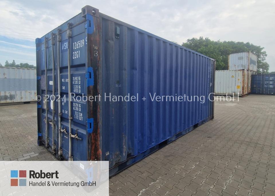 Thumbnail-20 Fuss Lagercontainer, gebraucht Seecontainer, Container, Baucontainer, Materialcontainer