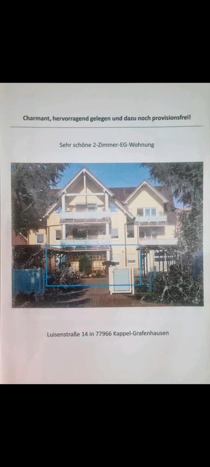 Thumbnail-Sehr schöne 2-Zimmer-EG Wohnung in Kappel-Grafenhausen
