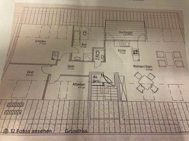 Thumbnail-sehr schöne Dachgeschosswohnung