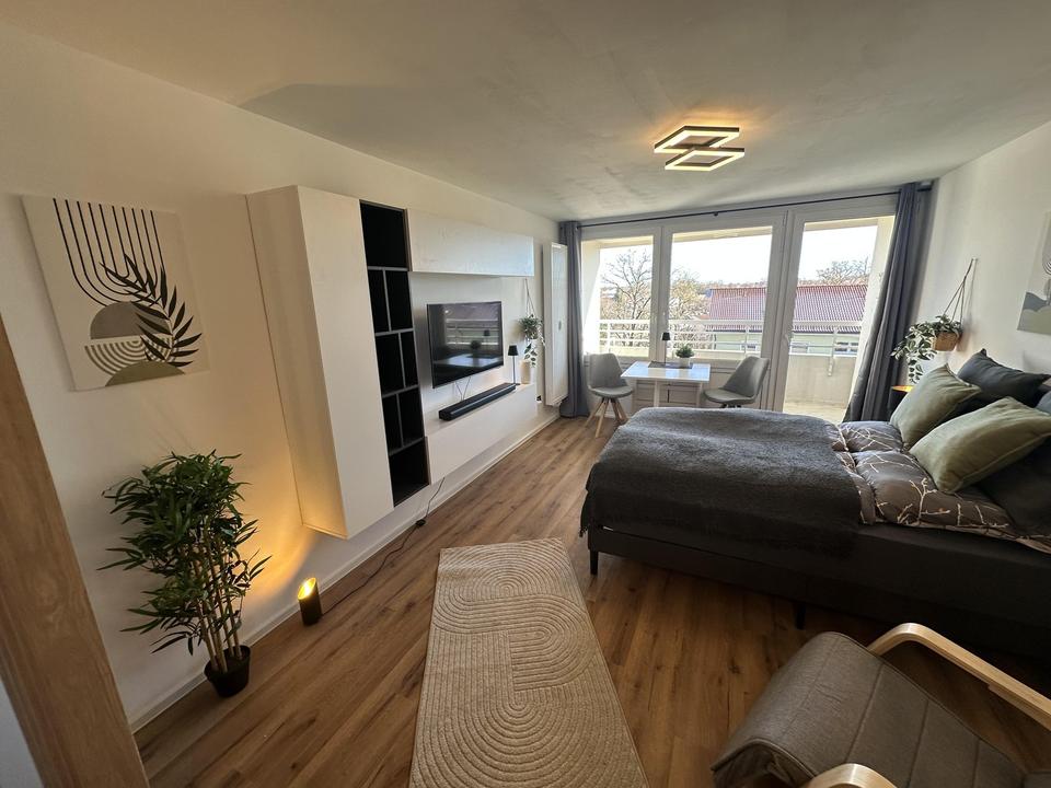 Thumbnail-All incl.: möblierte Wohnung mit Balkon und direkter ÖPNV-Anbindung