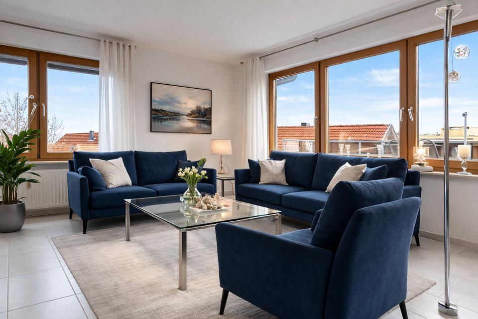 Thumbnail-4-Zimmer Maisonette-Wohnung mit 2 Balkonen Leinfelden-E. Musberg