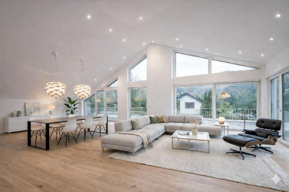 Thumbnail-Luxus-DG bei Freiburg | 198 m² | 4,5 m Decken | En-suite | Aufzug