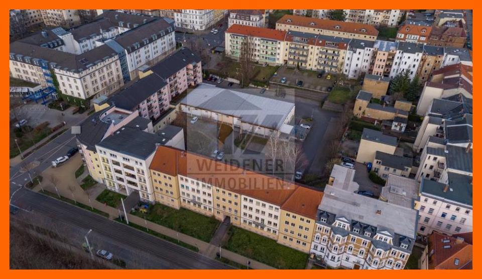 Thumbnail-Zentrumsnahe 2 Zimmer Wohnung mit tollem Grundriss in Gera zu vermieten!