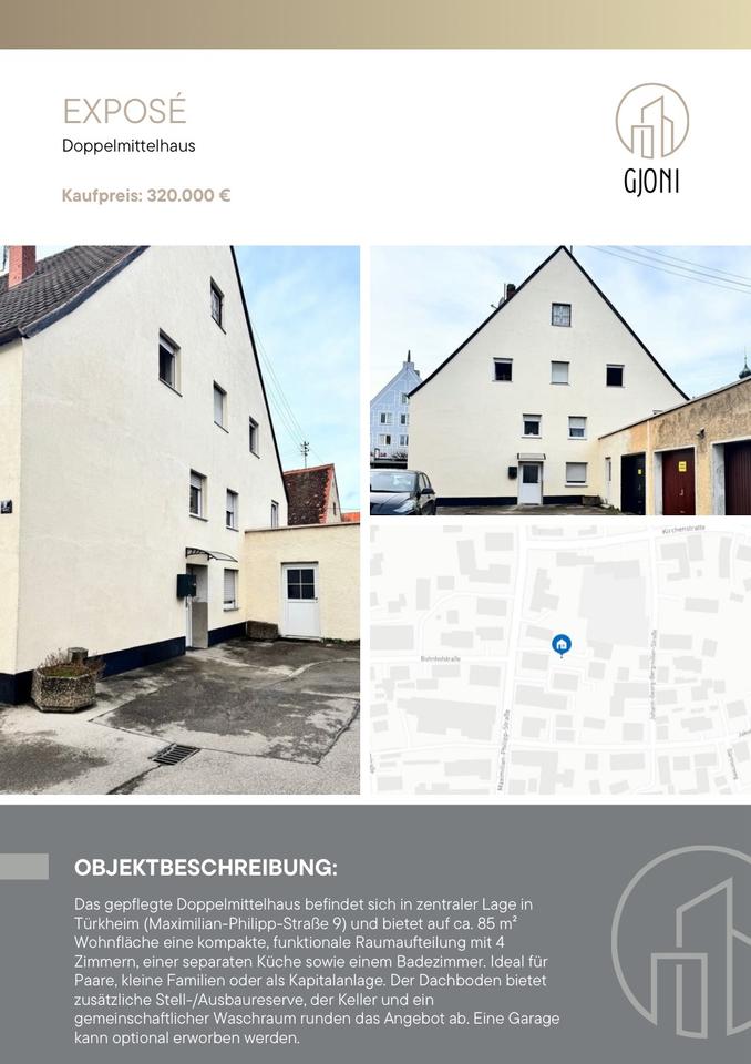 Thumbnail-Doppelmittelhaus in Türkheim zu verkaufen