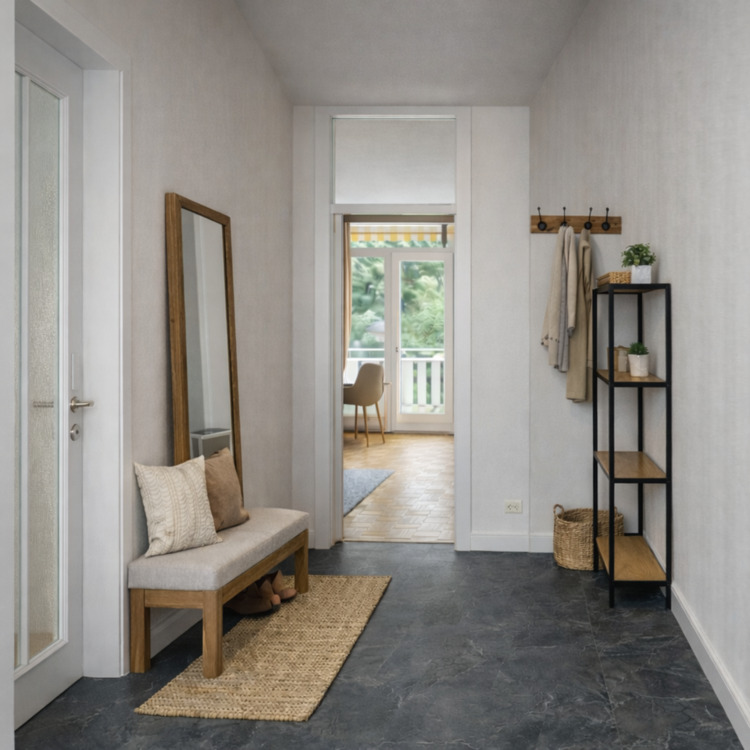 Thumbnail-Möblierte, renovierte 1-Zi-Wohn. + Balkon ins Grüne + Stellplatz