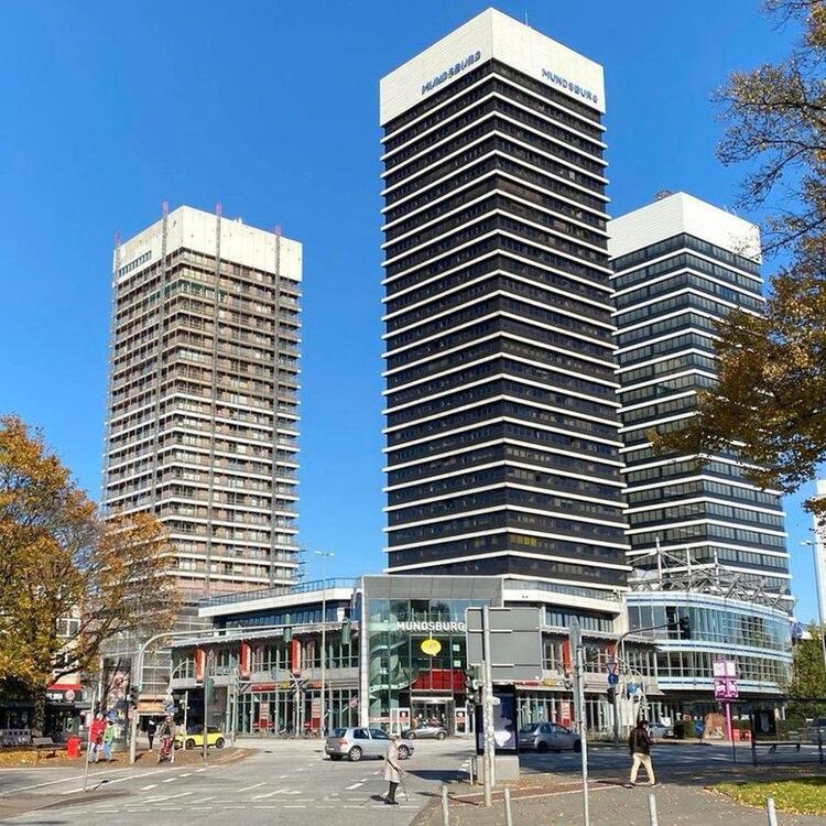 Thumbnail-Möbliertes Appartement im Mundsburg Tower – 1.280 € warm