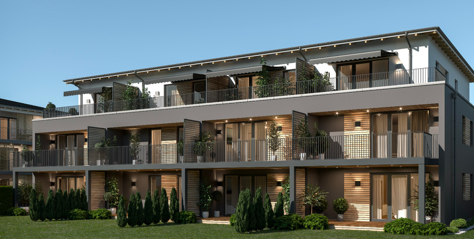 Thumbnail-Vermiete neuwertige 3-Zimmer-Wohnung - EBK - TG-Stellplatz - Dachterrasse - Aufzug - Stellplatz