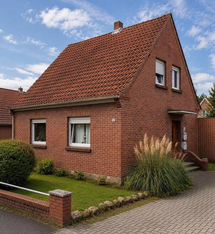 Thumbnail-Charmantes Zweifamilienhaus mit Garten und 2 Garagen