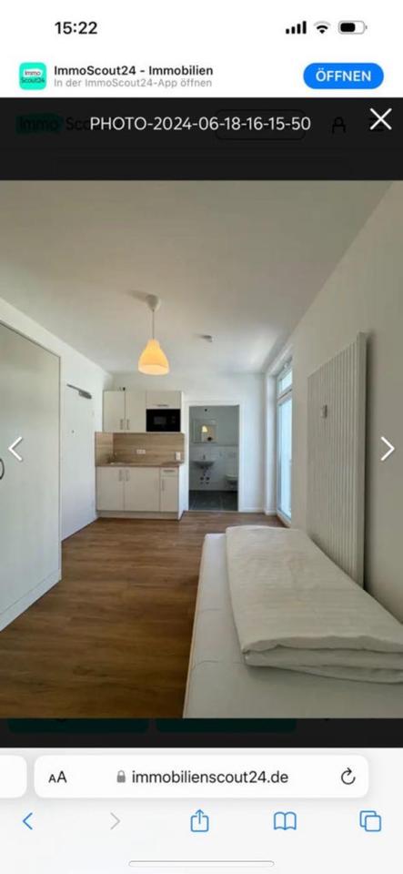 Thumbnail-Zentrale möblierte 1 Zimmerwohnung inkl. Strom, Wasser & Heizung