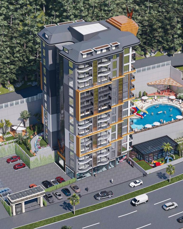 Thumbnail-Wohnung in Alanya Mahmutlar mit Pool PROVISIONSFREI