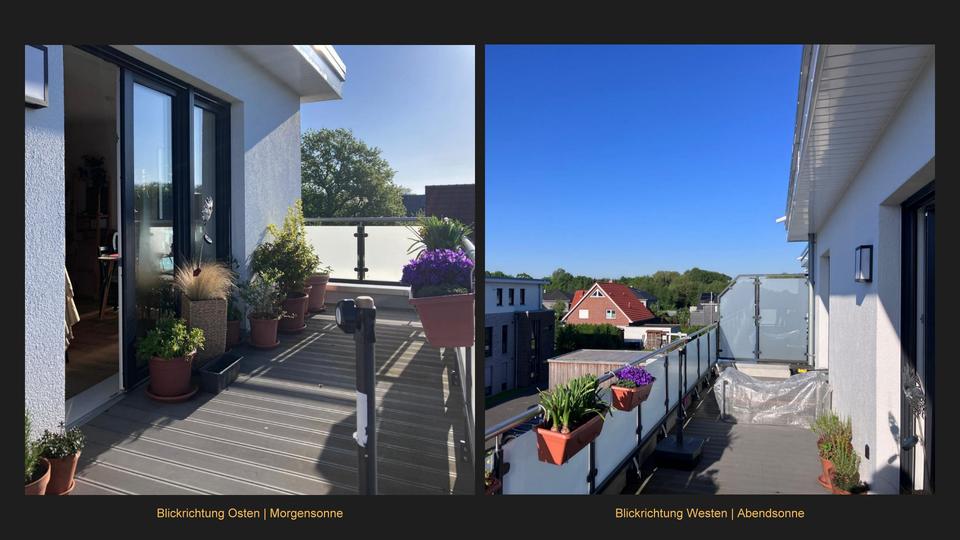 Thumbnail-01.06.2026 Mietbeginn | Neuwertige Dachgeschoss-Wohnung aus 2025 mit 2 Zimmer und Dachterrasse in Oldenburg Eversten