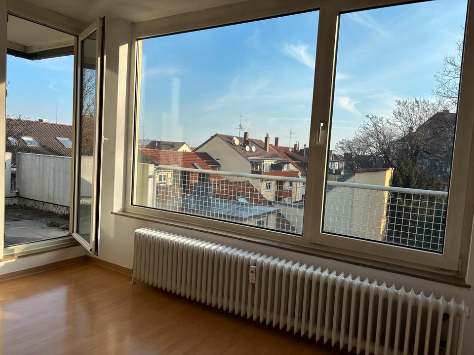 Thumbnail-Gepflegte 2-Zi-Whg mit Balkon und Weitblick in Toplage S-West