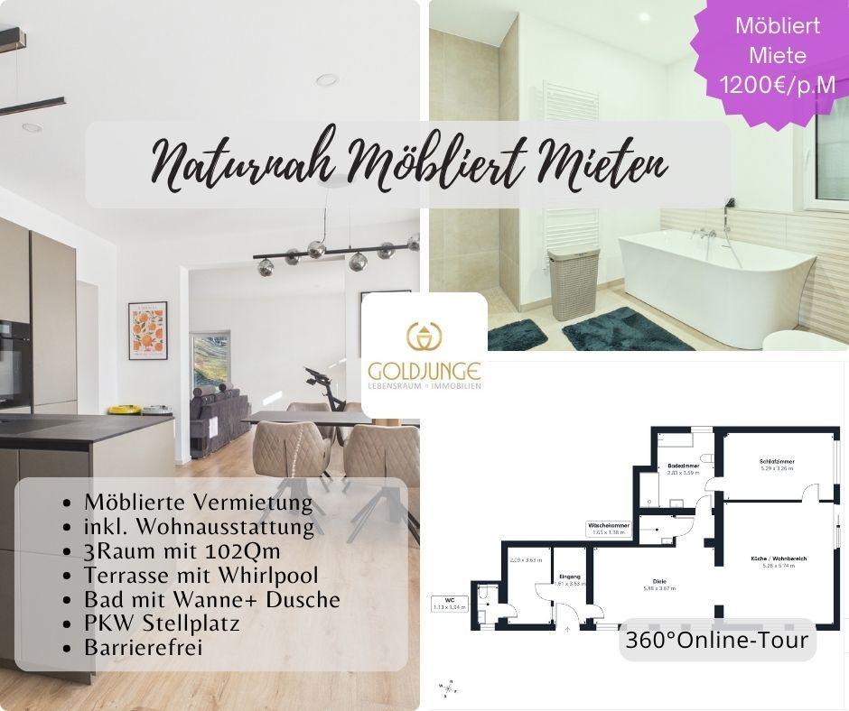 Thumbnail-Exklusives, naturnahes Wohnen auf Zeit im beliebten Stadtviertel von Rudolstadt