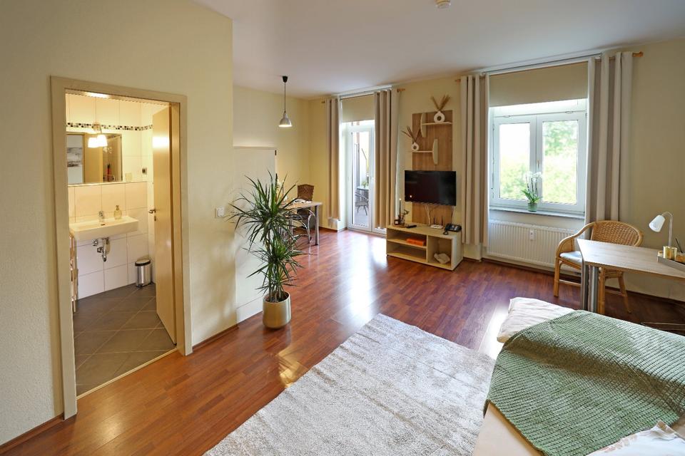 Thumbnail-möblierte 1 Zimmer Wohnung