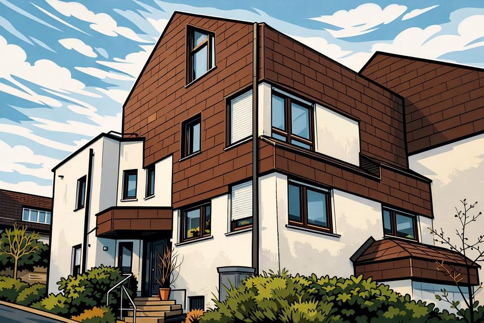 Thumbnail-Großzügige DHH Doppelhaushälfte mit Charme und Potenzial