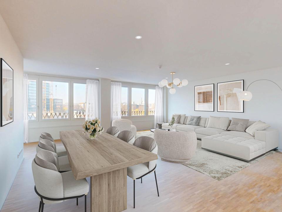 Thumbnail-Sky High Living – Exklusive 2-Zimmer-Wohnung mit Dachterrasse im Crown II