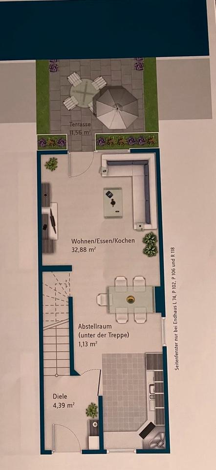 Thumbnail-Reihenhaus 81qm - provisionsfrei