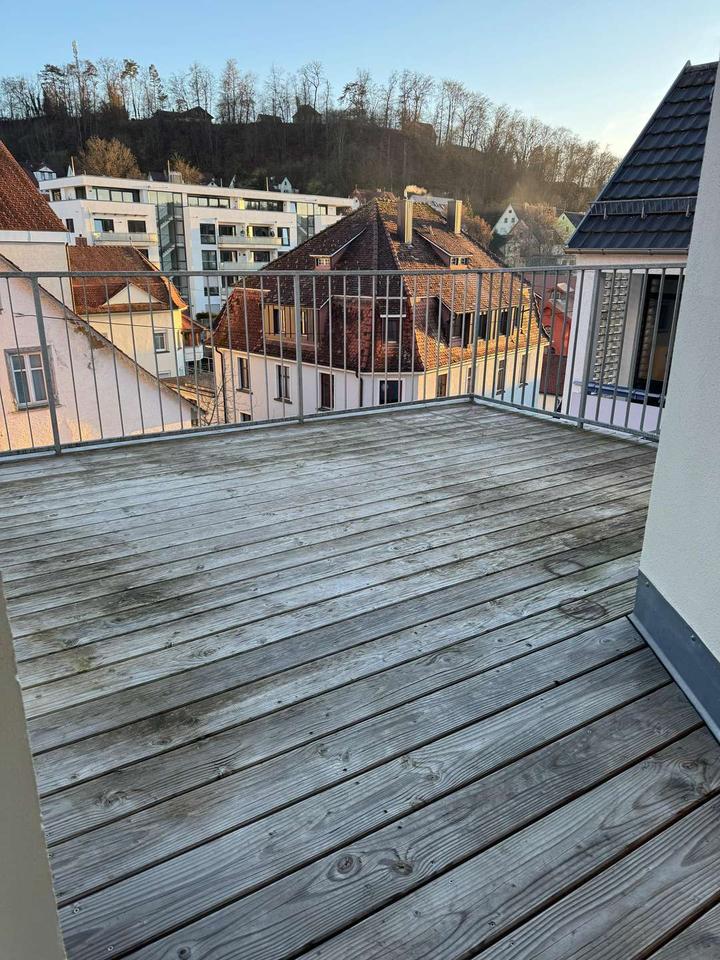 Thumbnail-Moderne 2-Zimmerwohnung mit Dachterrasse im Stadtzentrum von Sigmaringen