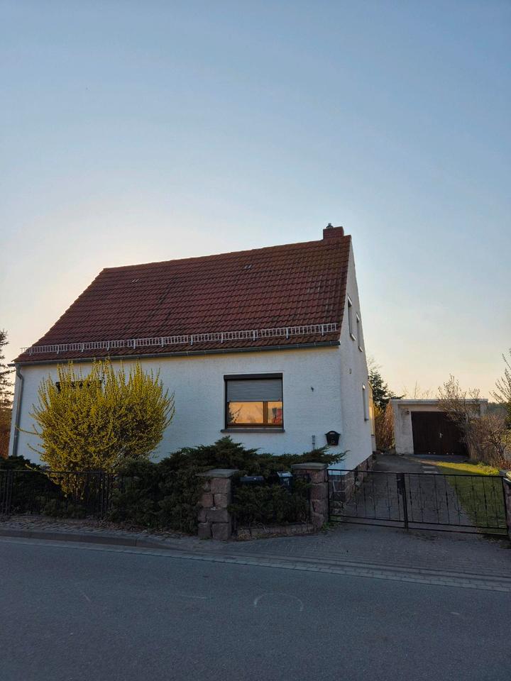 Thumbnail-Freistehendes Einfamilienhaus in Zabeltitz mit Garten