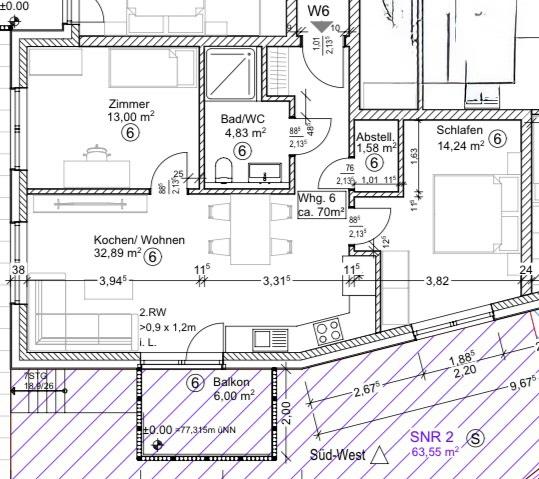 Thumbnail-3 Zimmer Wohnung