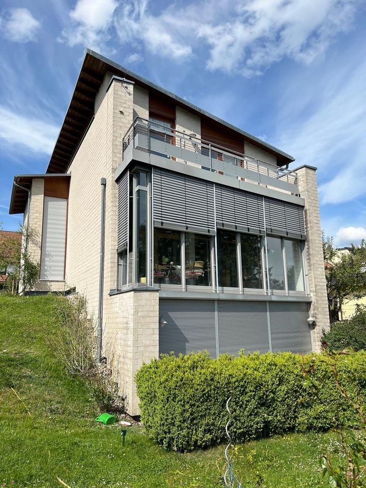Thumbnail-Modernes Einfamilienhaus mit Garten + Garage in sonniger Hanglage