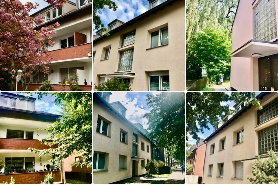 Thumbnail-Düsseldorf-Benrath, helle 1,5 Zimmer DG, ca. 60qm, KDBWanne,