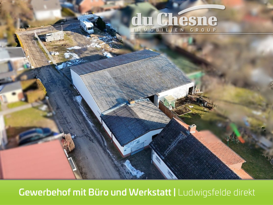 Thumbnail-Gewerbehof mit Büro und Werkstatt zur Miete | Ludwigsfelde direkt
