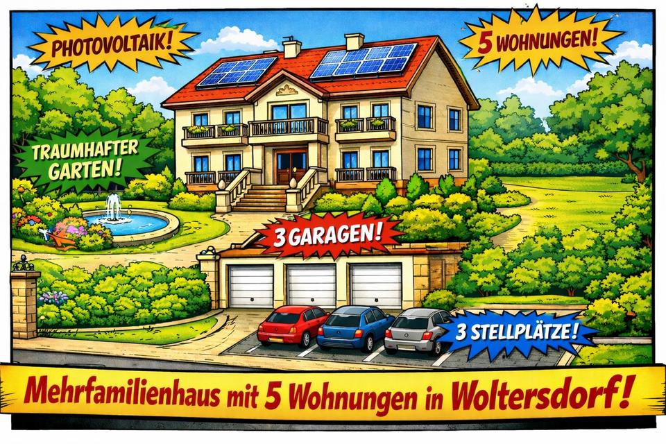 Thumbnail-Attraktives Mehrfamilienhaus mit 5 Wohnungen - provisionsfrei