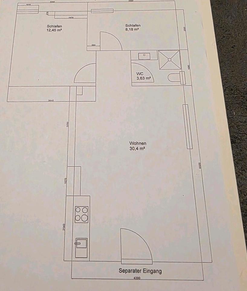 Thumbnail-60m² Wohnung in Gießen Innenstadt