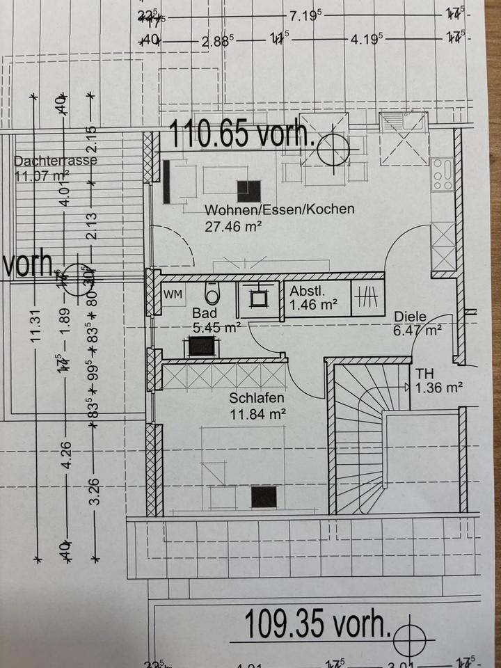 Thumbnail-Wohnung zu vermieten, Warmmiete 800 €zzgl. Strom