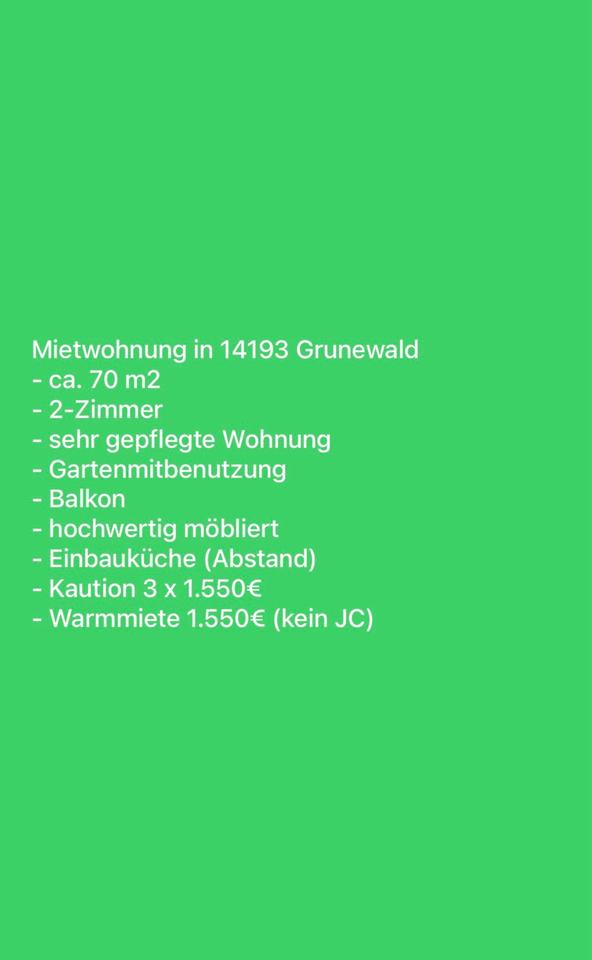 Thumbnail-Mietwohnung in 14193 Grunewald