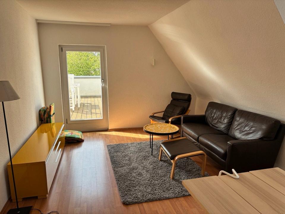 Thumbnail-3-Zimmer-Wohnung mit großer Dachterrasse in ruhiger Waldrandlage
