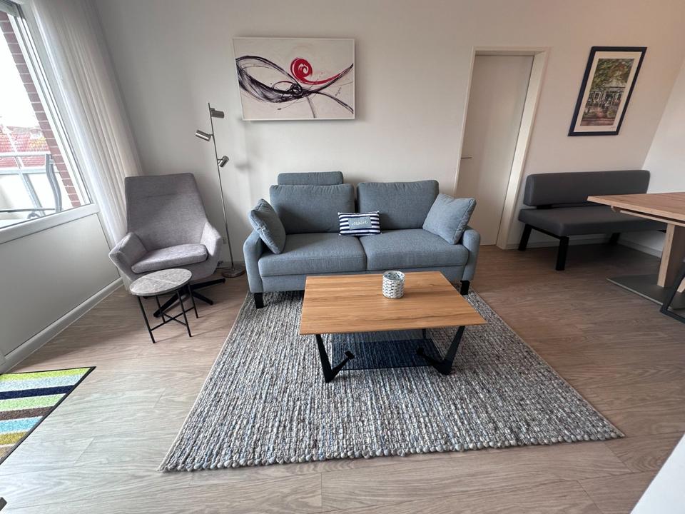 Thumbnail-Ferienwohnung Langeoog Strandnah • Balkon • 1-4 Pers • Hund