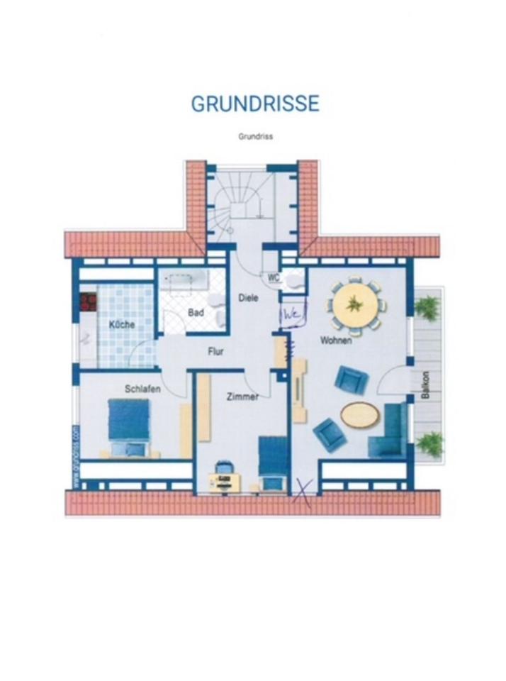 Thumbnail-3-Zimmer-DG-Wohnung mit Loggia