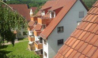 Thumbnail-möblierte 1 Raumwohnung im 1.OG mit EBK und Balkon