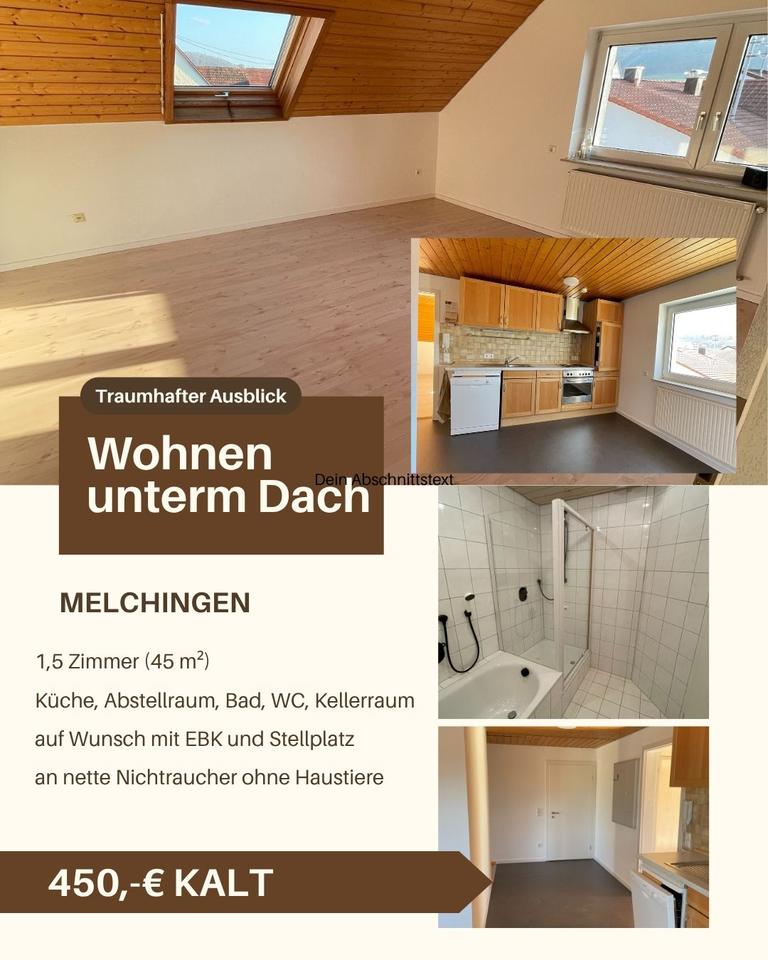 Thumbnail-Dachgeschosswohnung zu vermieten