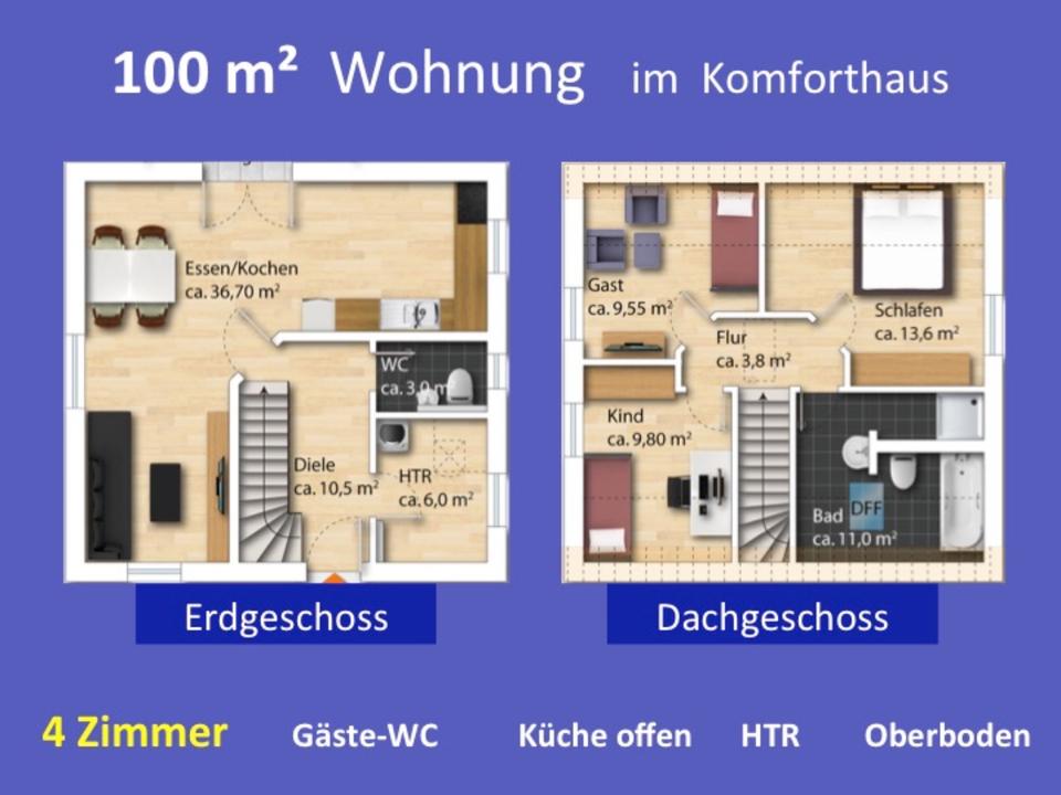 Thumbnail-Wohnung über 2 Etagen in Zwickau oder Umgebung