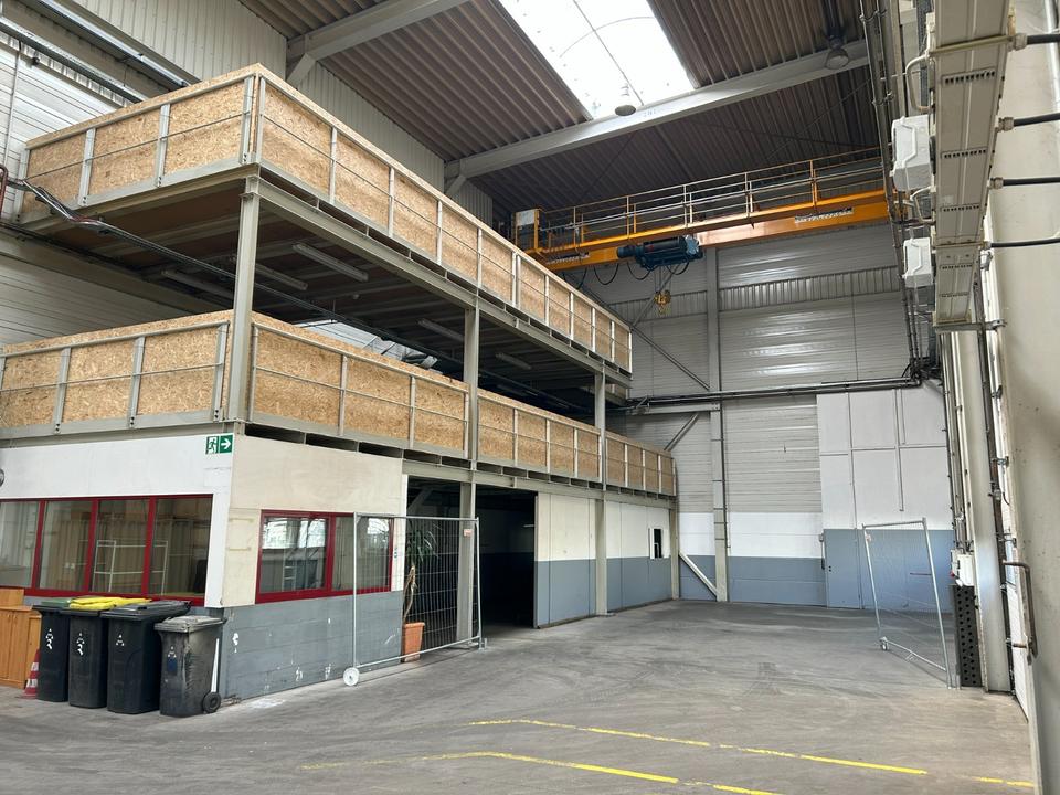 Thumbnail-Gewerbehalle 287m² mit - Büro - Lagerbühne - Kran