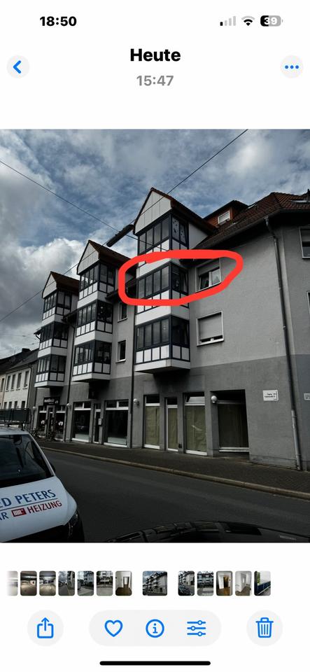 Thumbnail-Zentrum Nähe zwei Zimmerwohnung Aufzug Balkon, sonnige Wohnung