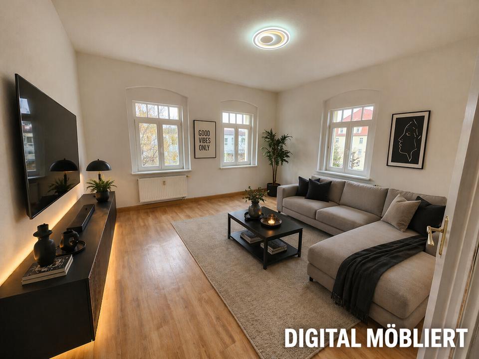 Thumbnail-Schöne 2-Raumwohnung mit Balkon | 55 m² | Bad mit Wanne