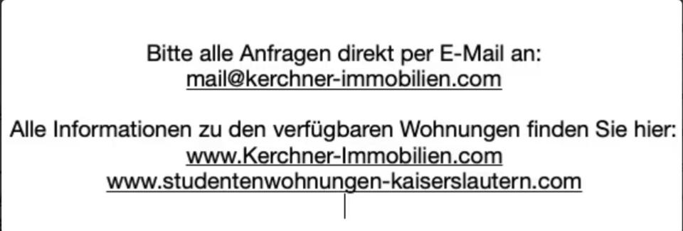 Thumbnail-Mehrere Wohnungen in Kaiserslautern - offen für alle Mieter