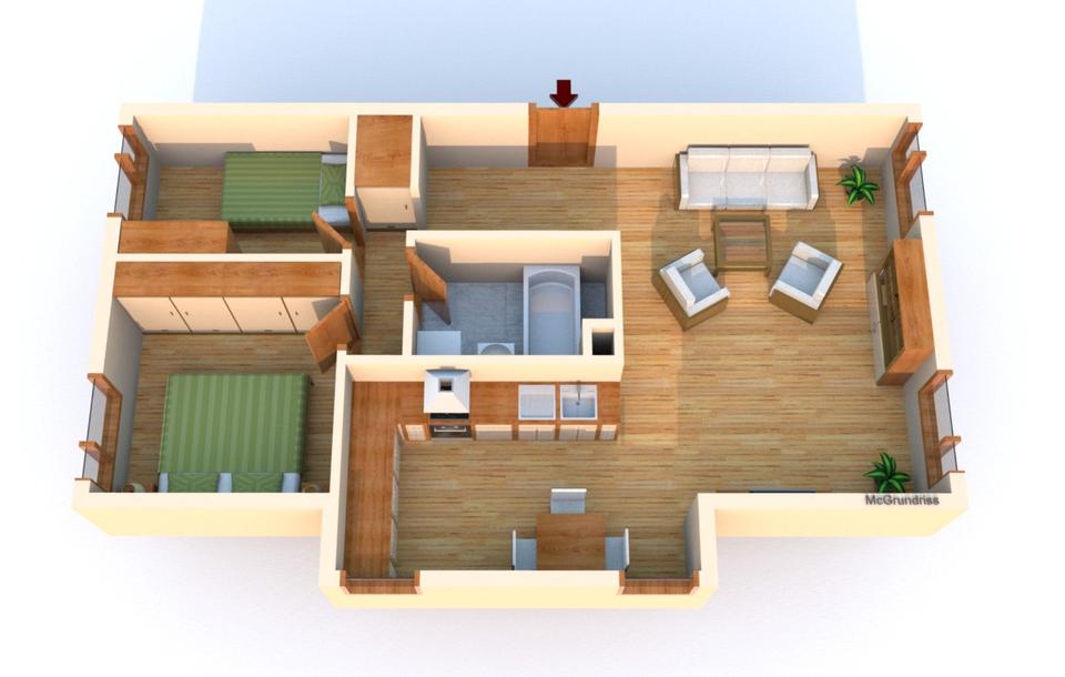 Thumbnail-TOP 3 - Zimmerwohnung NEUBAU in Kamenz