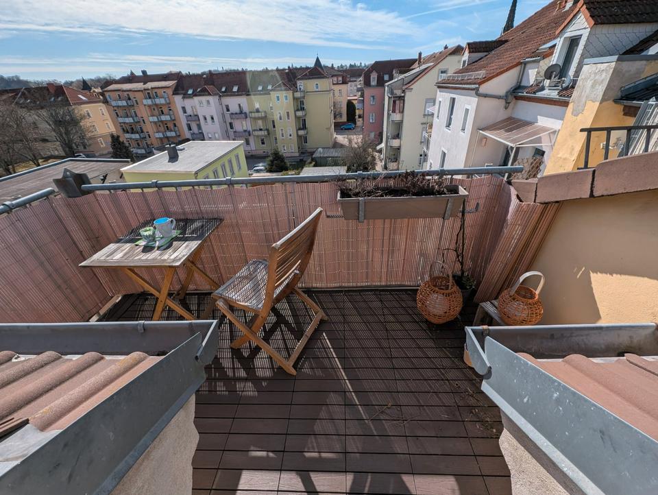 Thumbnail-schöne und helle Dachgeschosswohnung mit Balkon & Stellplatz in Meißen