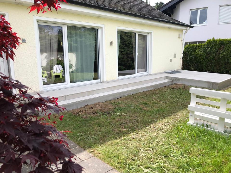 Thumbnail-Große, lichtdurchflutete Terrassenwohnung (2Raum) mit Garten