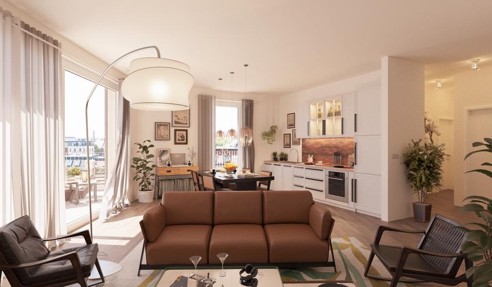 Thumbnail-* Erstbezug Neubau * Traumwohnung im Dach mit Penthouse-Flair & großer umlaufender Terrasse *