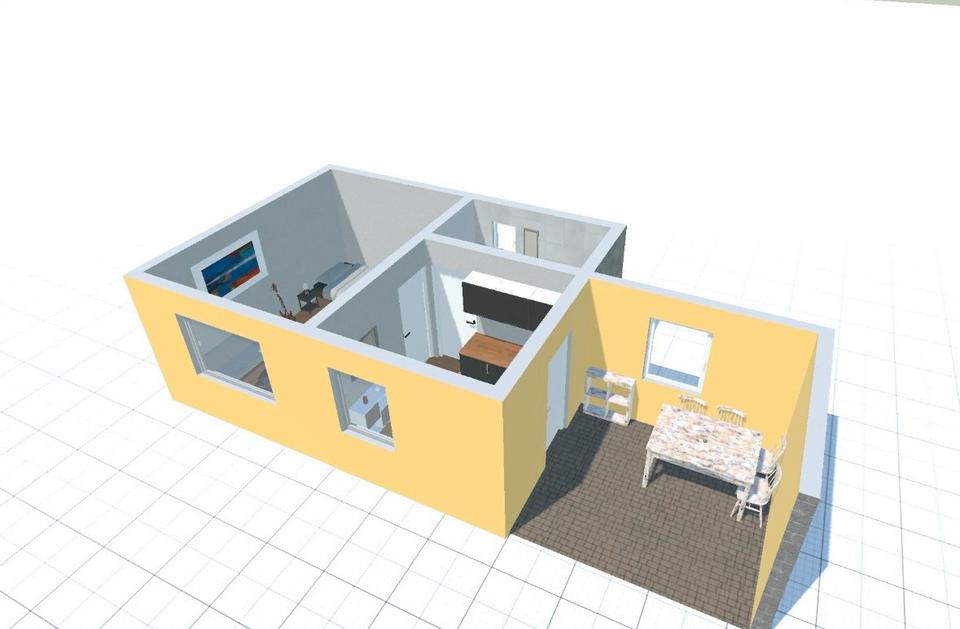 Thumbnail-Mietwohnung 1 Zimmer mit Einbauküche Bezugsfrei, Barrierefrei