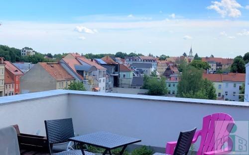 Thumbnail-Schöne, auch WG-geeignete 3-Raum-Wohnung im 3. OG mit gemeinschaftlicher Terrasse im Zentrum von Bautzen zu vermieten!
