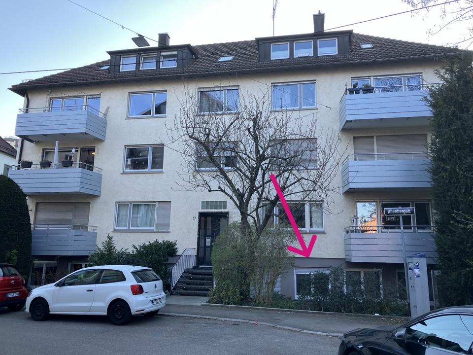 Thumbnail-3-4 Zimmer-Wohnung im UG in Stuttgart-Süd